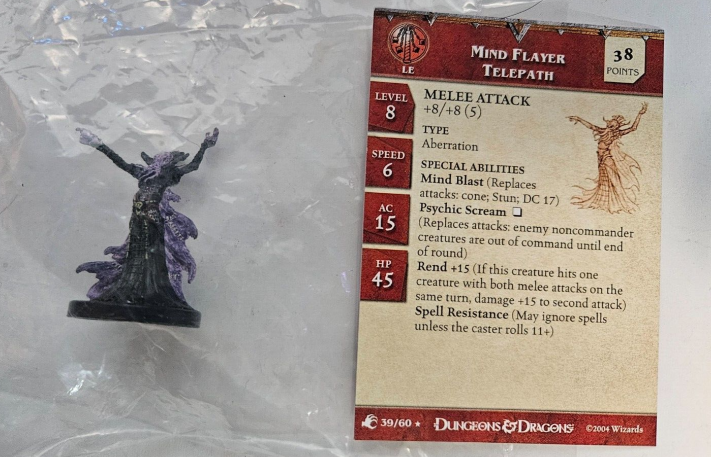 Mind Flayer Telepath 39/60 Aberrations